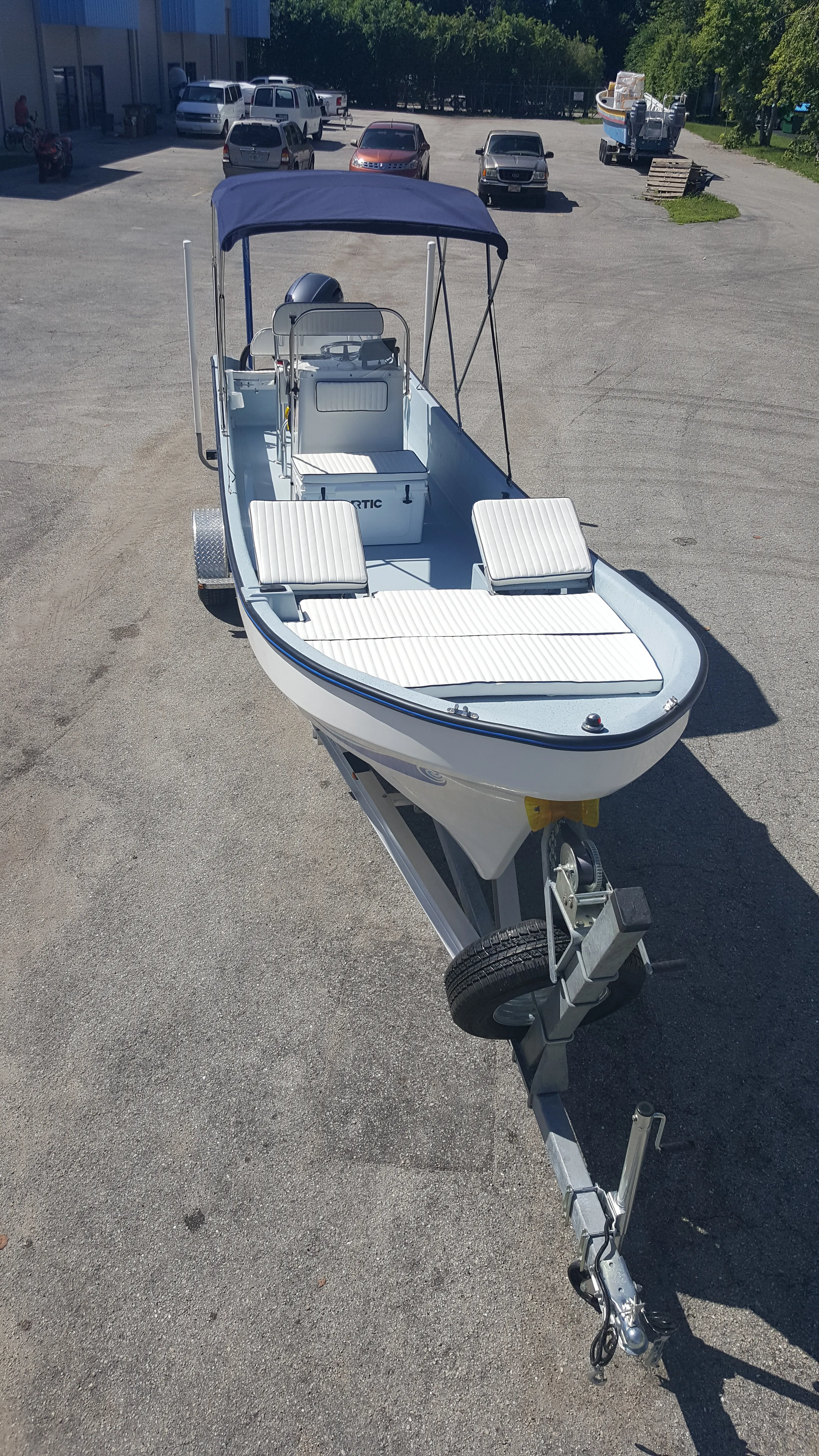 Panga rigging and outfitting